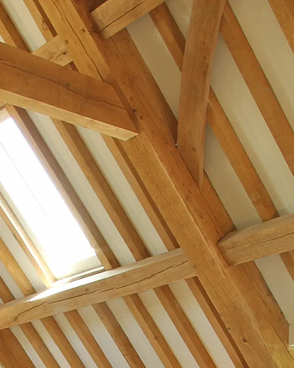 Abode Architects - Green Oak Barn Conversion in Farnham