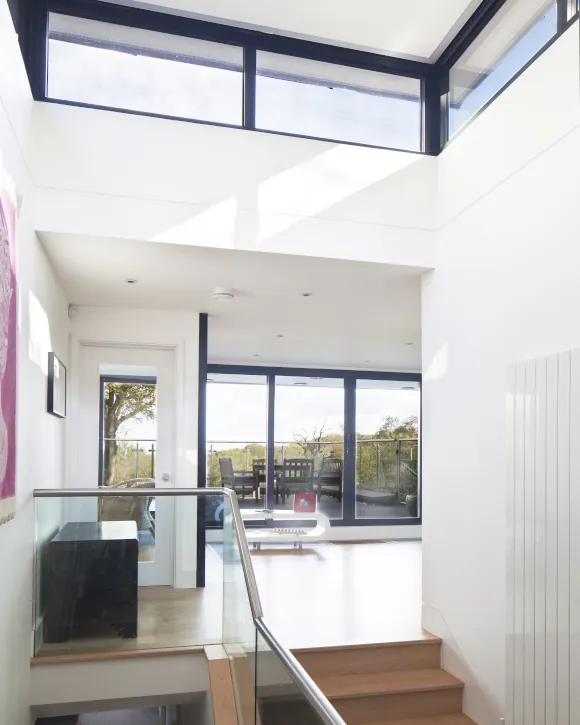 Abode Architects - Modernist House Restoration Interior in Farnham