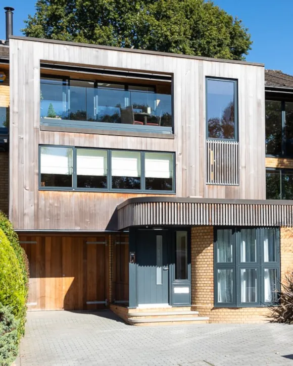 Abode Architects - Cedar Clad Contemporary House in Farnham